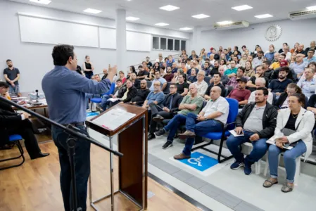 Auditório do CREA lotou nesta terça-feira