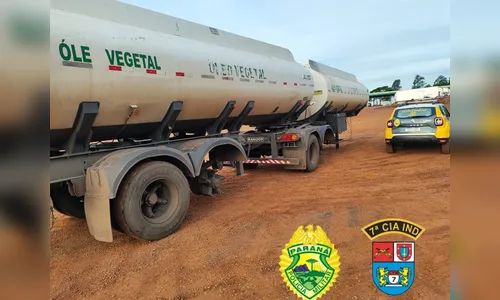 PM recupera em Arapongas carrocerias de caminhão roubadas em SP