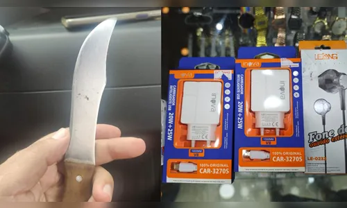 Homem ameaça vendedor com faca após furtar loja em Apucarana