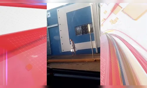 Desaparecido é filmado andando por Apucarana com roupa de hospital