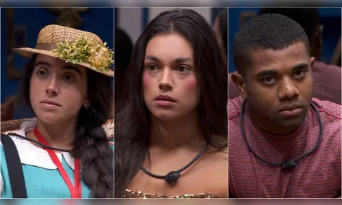 BBB24: Giovanna, Alane e Davi se enfrentam no décimo oitavo paredão