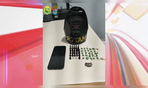 Rotam prende homem com drogas escondidas dentro de meia em Apucarana