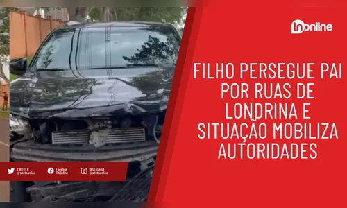 Filho persegue e atropela pai no norte do Paraná