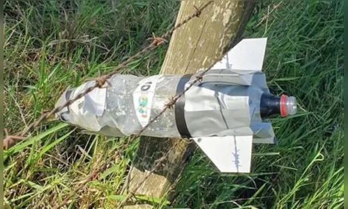 Homem confunde garrafa pet com bomba e aciona a PM