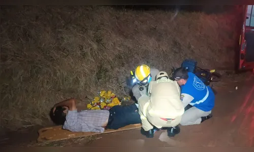 Ciclista de 50 anos fica ferido ao ser atropelado no Parque da Raposa