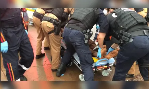 Homem surta e enforca criança após acidente de trânsito