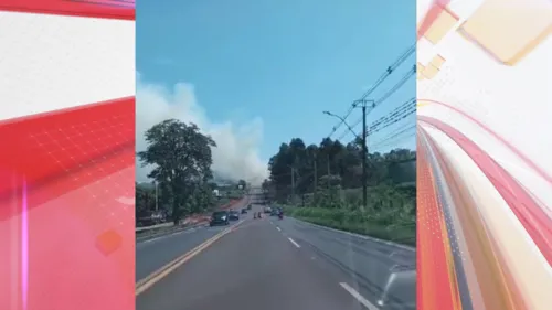 Incêndio ambiental mobiliza bombeiros em Apucarana