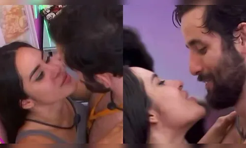 Isabelle e Matteus não resistem e dão 'beijão'; veja o vídeo