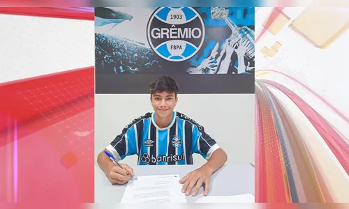 Atleta de Apucarana assina contrato profissional com o Grêmio
