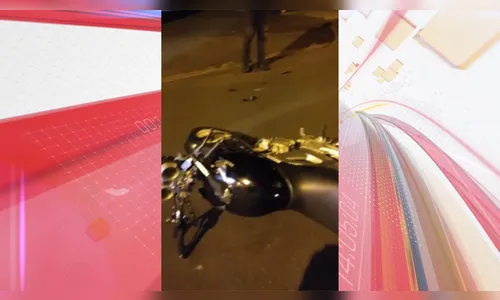 Motociclista fica ferido após colisão com carro próximo ao 'São José'