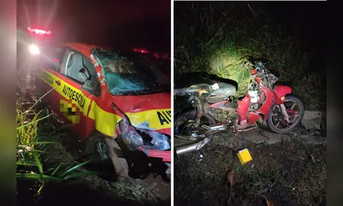Acidente envolvendo carro de autoescola termina com morte na PR-495