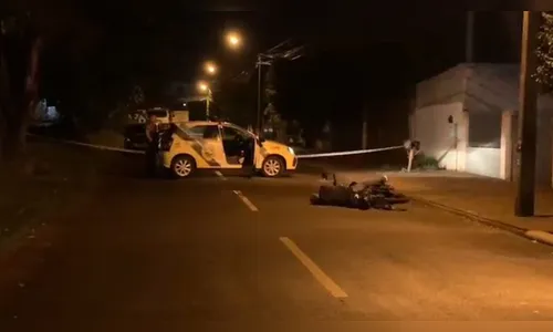 Homem é executado a tiros enquanto andava de moto no Paraná