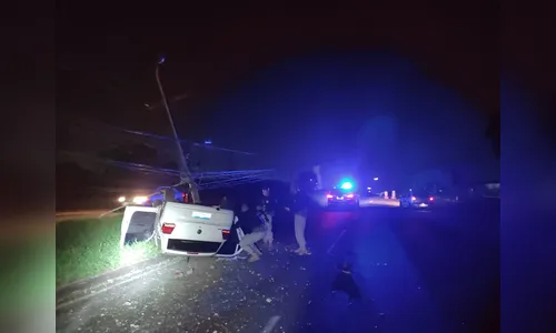 Funcionários são atropelados enquanto atendiam acidente no norte do PR