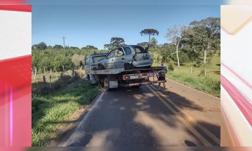Uma pessoa morre e duas ficam feridas em acidente de carro na PR-820