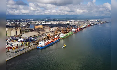 Portos do Paraná chega ao 8º mês seguido com recorde de movimentação