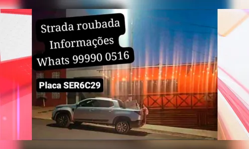 Fiat Strada é roubada em Mauá da Serra e mobiliza PM