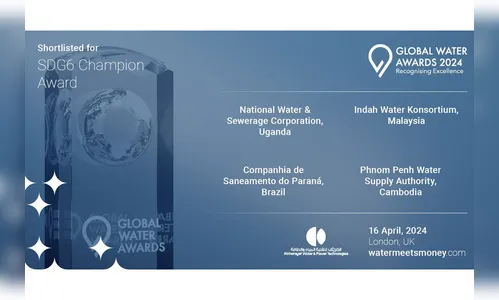 Sanepar é finalista do principal prêmio internacional de distribuição