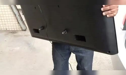 Ladrão furta televisão de residência no Jardim Ouro Preto em Ivaiporã