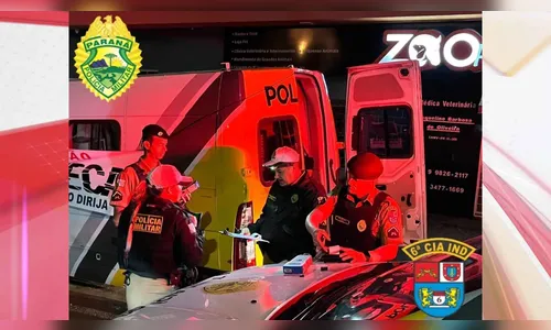 Lei Seca: blitz educativa e preventiva na sexta-feira em Ivaiporã