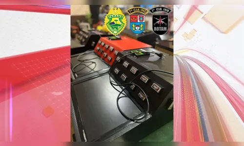 PM apreende caça níqueis e máquinas de jogo do bicho em Arapongas