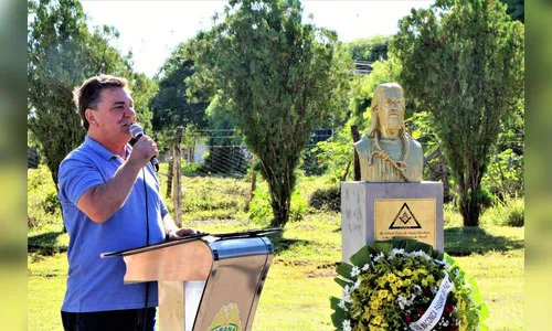 Prefeito Sérgio Onofre participa de solenidade Tiradentes na 7ª CIPM