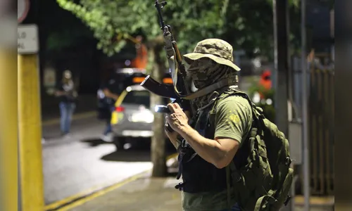 PM realiza exercício simulado de combate aos crimes violentos PR