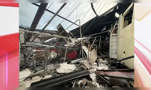 Onze pessoas ficam feridas após teto de supermercado desabar em SP