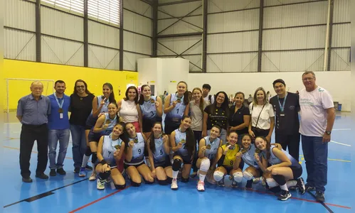 Três colégios são campeões no vôlei dos Jogos Escolares em Apucarana