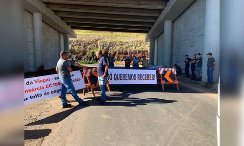 Após protesto, PRF libera trânsito na BR-376 em Jandaia do Sul; veja