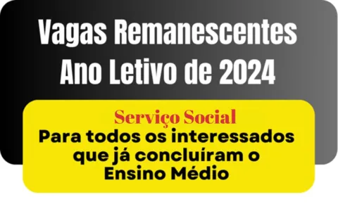 UEM abre vagas remanescentes para Serviço Social no Vale do Ivaí