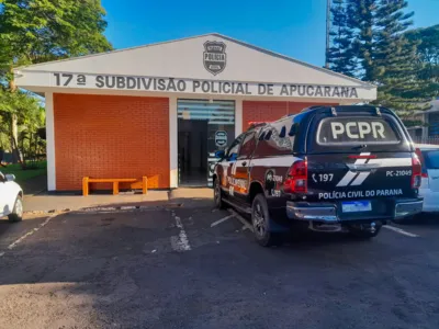 Vítima denunciou caso à Polícia Civil de Apucarana