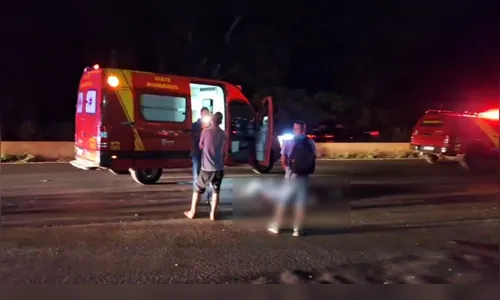 Mulher de 22 anos morre após ser atropelada na BR-369