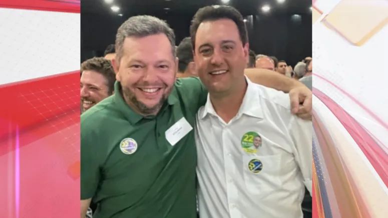 Imagem ilustrativa da notícia Juntos: Paulo Vital, Ratinho Junior e Bolsonaro