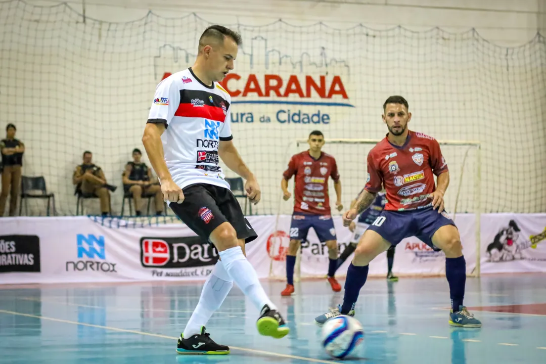 Apucarana Futsal empatou contra o Manoel Ribas no Lagoão
