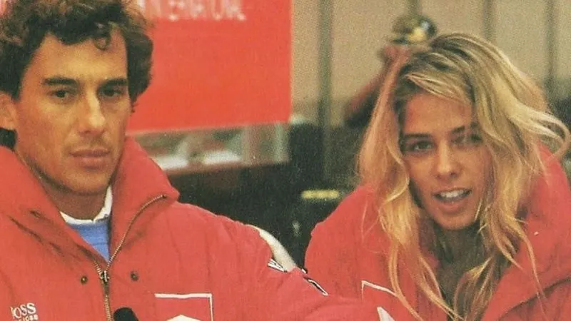 Ayrton Senna e Adriane Galisteu