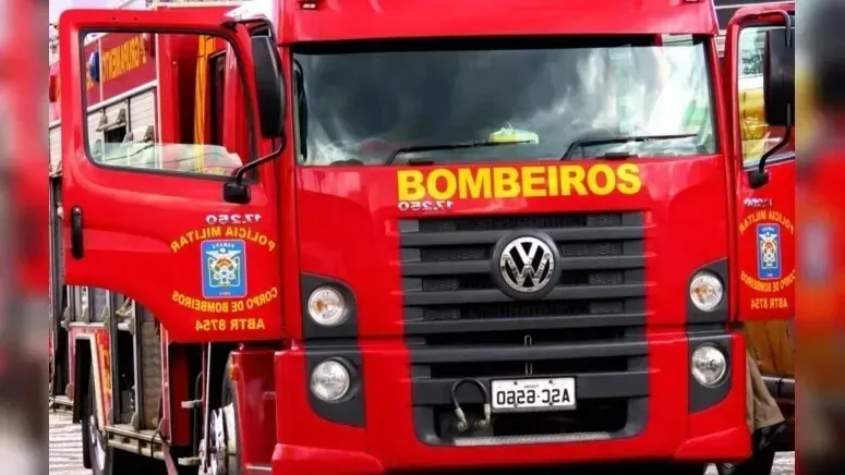 Bombeiros atenderam a ocorrência