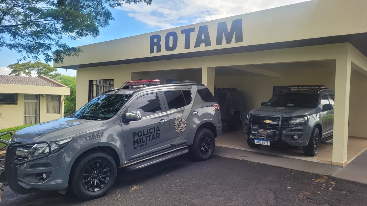 Equipe Rotam encontrou e prendeu suspeito