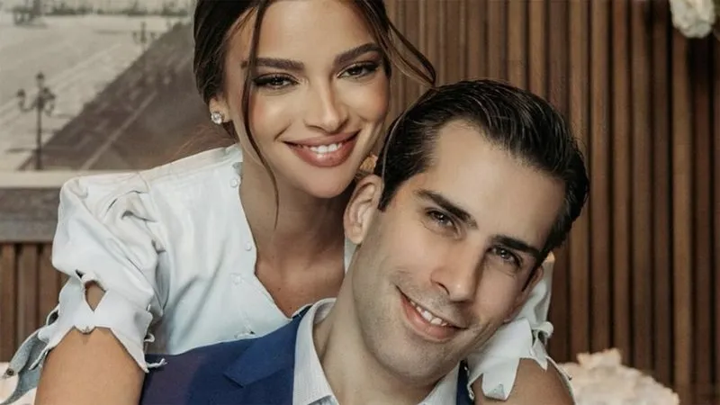 Gabi casou com o empresário Mauro Andrade