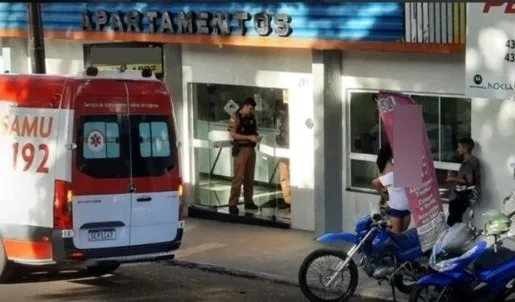 Homem morre ao cair de escada em Jandaia do Sul; ele portava cocaína