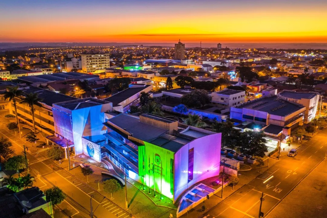 Município de Arapongas, no norte do Estado do Paraná