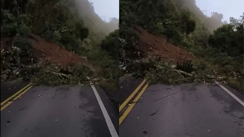 Não há previsão de liberação da rodovia SC-110