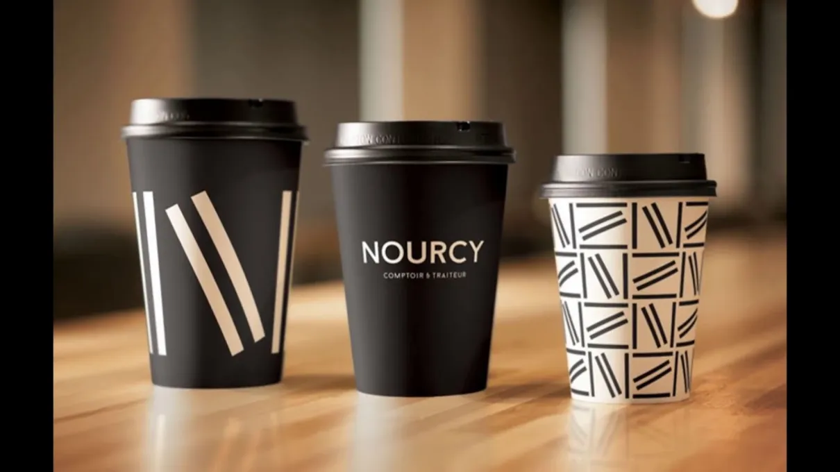 Os copos de papel personalizados oferecem uma oportunidade única de promover sua marca