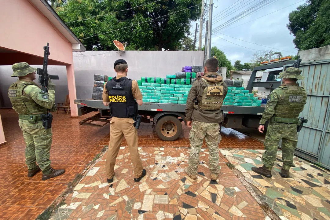 Paraná foi o estado que mais apreendeu maconha no primeiro trimestre