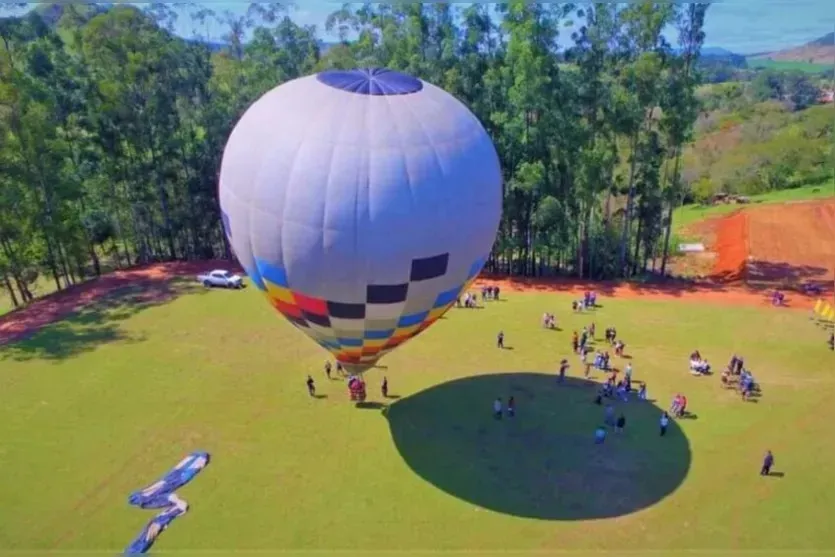 Rio Branco do Ivaí realiza 3ª edição do Festival de Balonismo