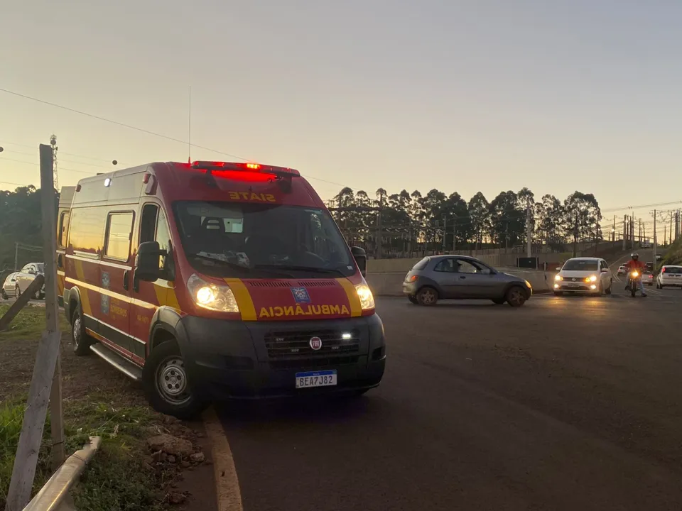 Siate, do Corpo de Bombeiros, atendeu a vítima