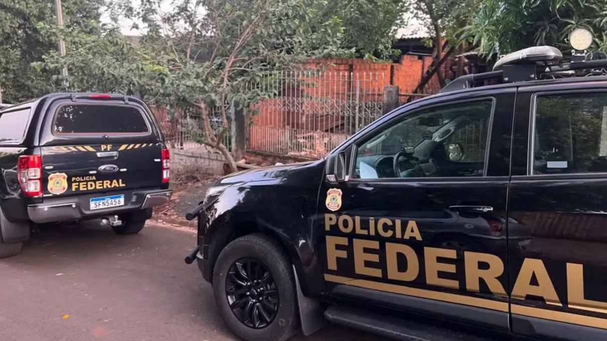 Suspeito foi preso durante operação da Polícia Federal