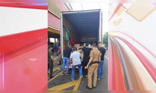 10º BPM faz entrega de donativos às vítimas das enchentes no RS