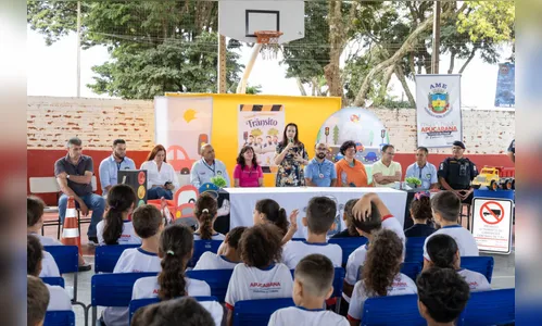 Rede municipal celebra conscientização sobre segurança no trânsito