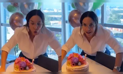 A cantora Ivete Sangalo completará 52 anos