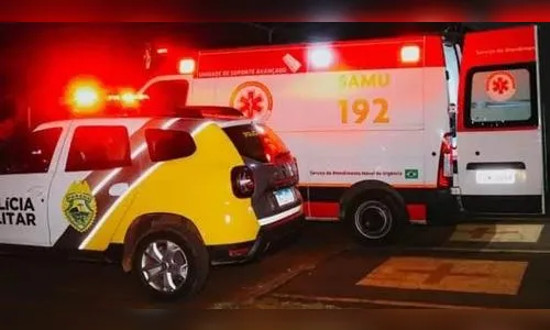 Homem é encaminhado à UPA após ser vítima de agressão em Ivaiporã